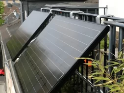 solar in balcony, Clean Green, RE, solar panel 1